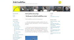 Desktop Screenshot of polevaultplus.com
