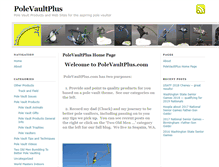 Tablet Screenshot of polevaultplus.com